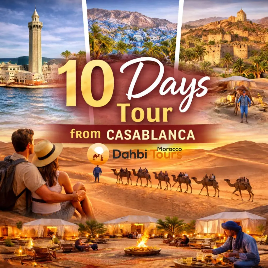 10 days Tour from casablanca