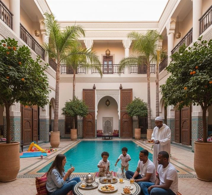 Riads & Hotels for Families