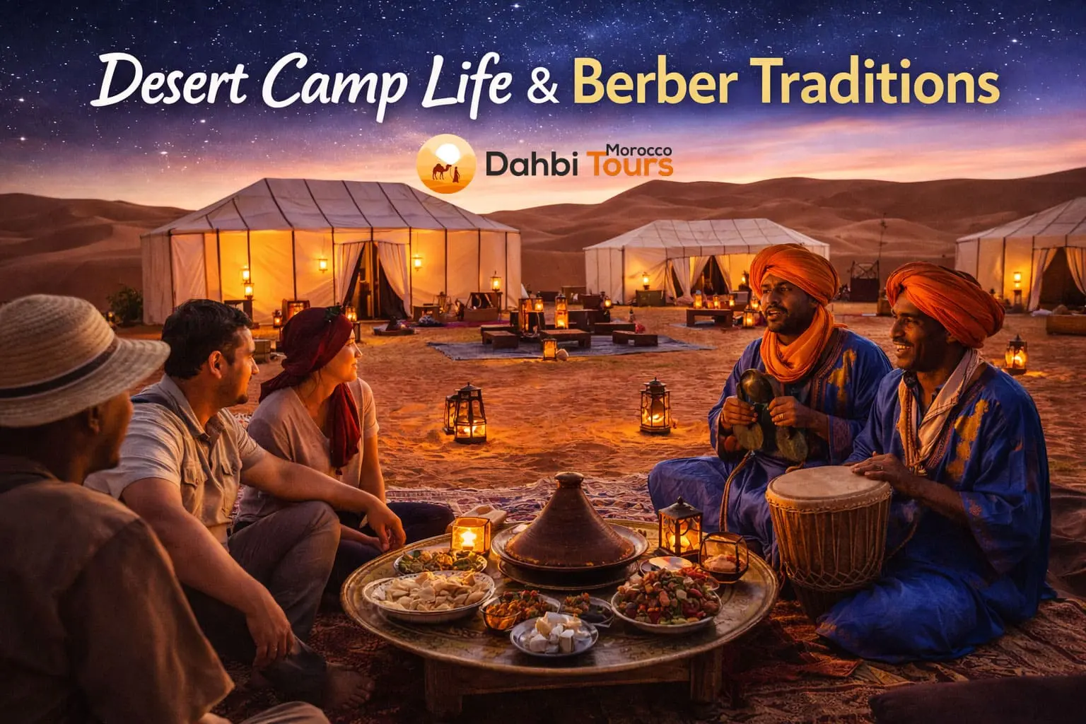 Desert Camp Life & Berber Traditions