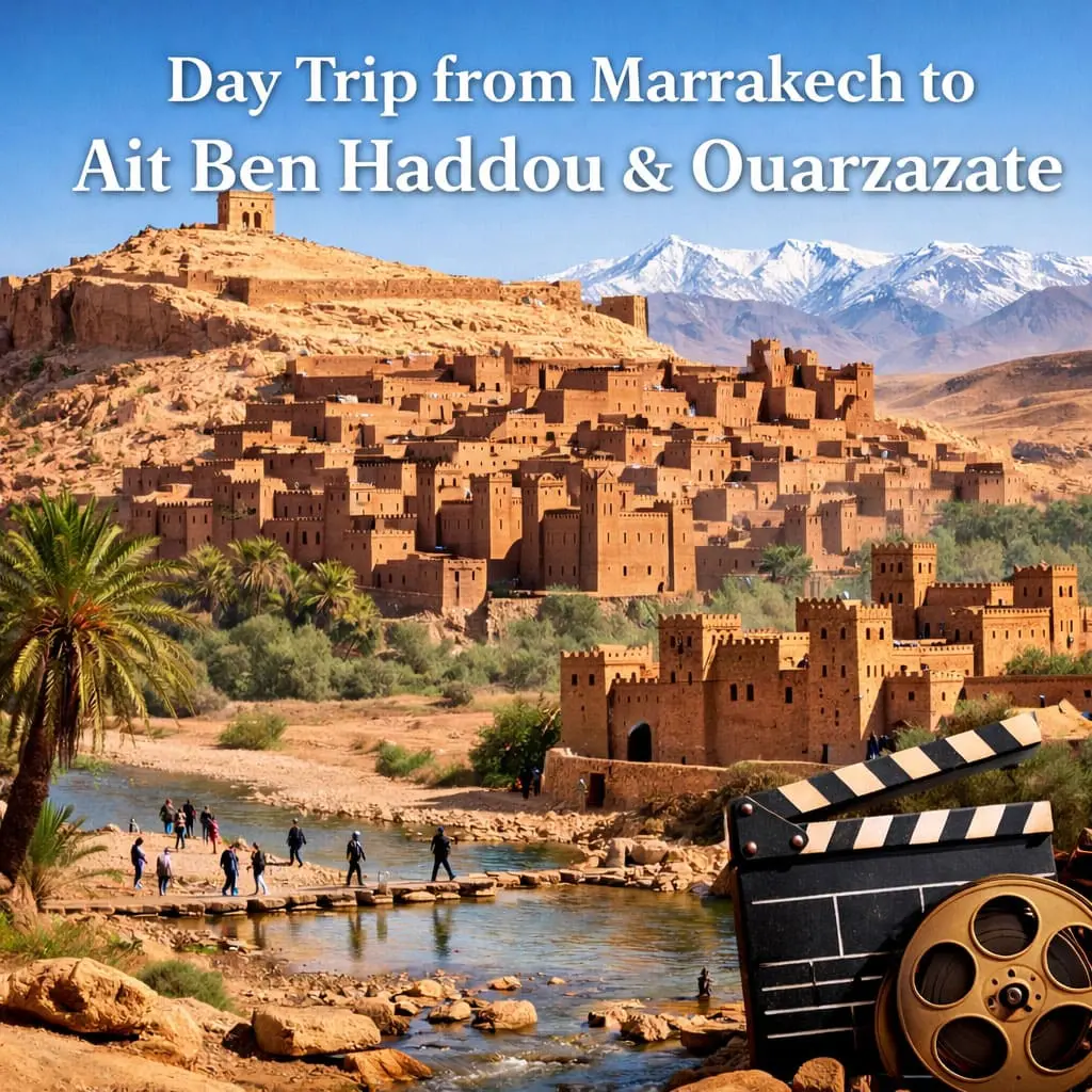 Day Trip from Marrakech to Ait Ben Haddou & Ouarzazate