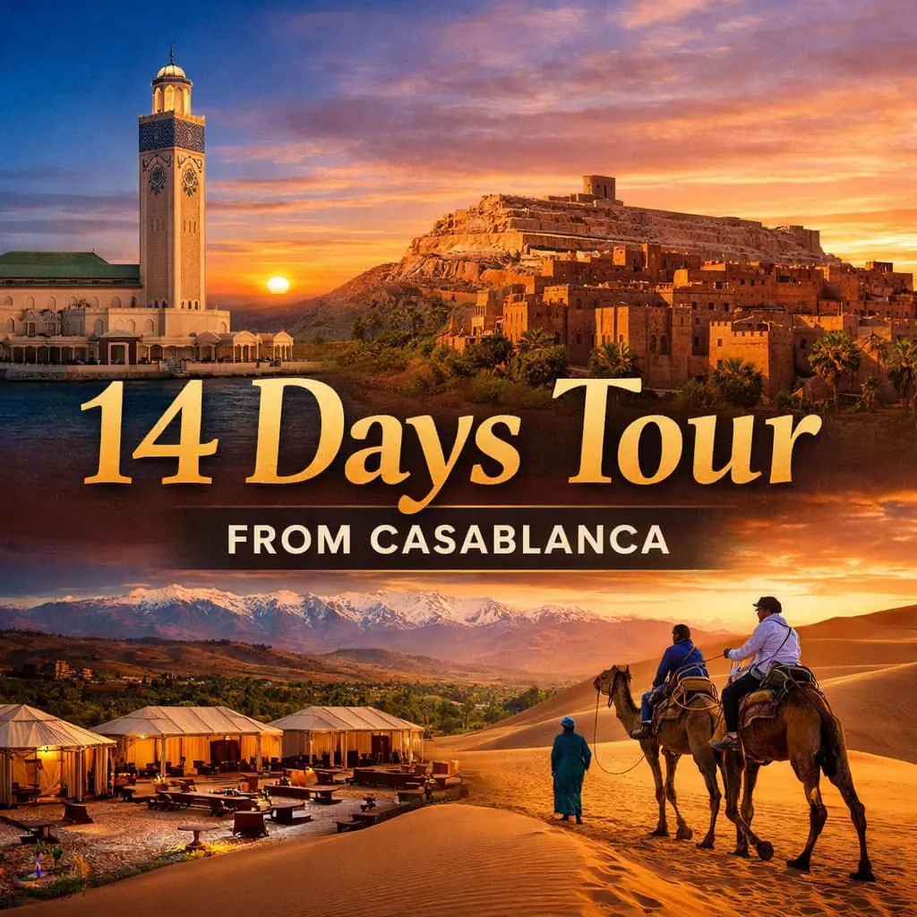 14 Days Tour from Casablanca