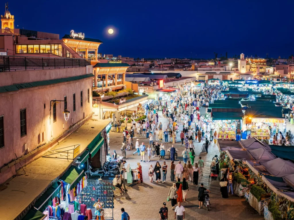 Marrakech one of Morocco's most famous cultural destinations.